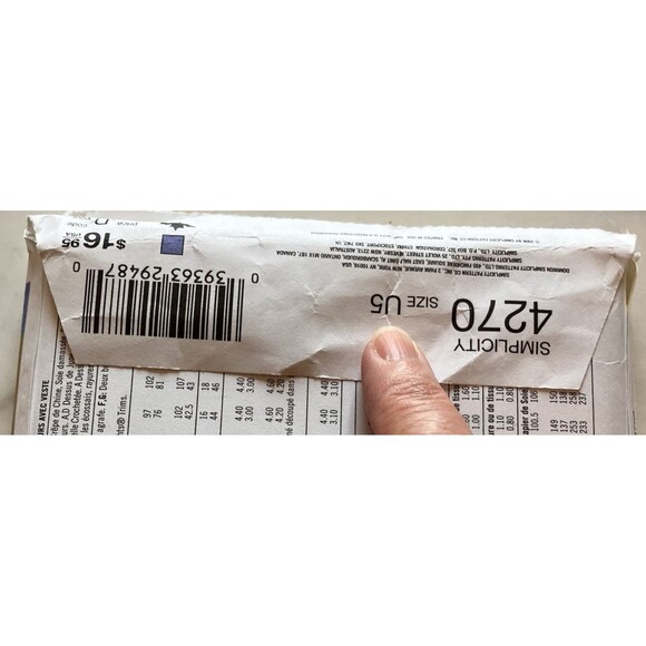 Simplicity‎ 4270 Women's Vintage Evening Dresses 2 Lengths Size 16-18-20-22-24 - Picture 5 of 6